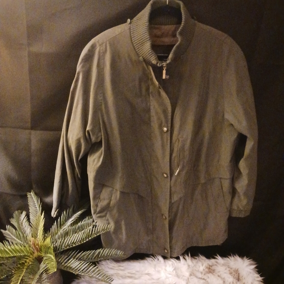 Dress Barn Women's green jacket sz 2x - Picture 10 of 10